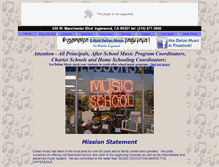 Tablet Screenshot of delianmusic.com
